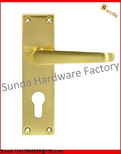 異なる色の新しいモデルのフラッシュドアハンドルロック - Product Image 4