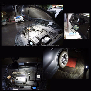 ไฟส่องสว่างสำหรับตรวจสอบยานยนต์ PA แบบพกพา ใช้สำหรับตั้งแคมป์ พร้อมอะแดปเตอร์และที่ชาร์จในรถยนต์ มาตรฐาน IP67 อะไหล่และอุปกรณ์เสริมสำหรับรถ UTV - Product Image 6