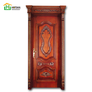 2019 Modern Design Interieur Houten Deur Nieuwste Ontwerp Fancy Hot Koop Belangrijkste Deur Carving Ontwerp Hout - Product Image 3