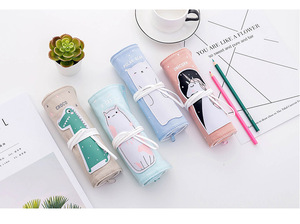 Venta al por mayor, caja de almacenamiento de papelería de escuela pura, estuche portátil de algodón <span class=keywords><strong>para</strong></span> lápices de ramio <span class=keywords><strong>para</strong></span> estudiante - Product Image 6