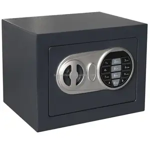 Safewell E0102E çelik malzeme siyah renk lüks manuel ev akıllı banka kasası ev için setleri