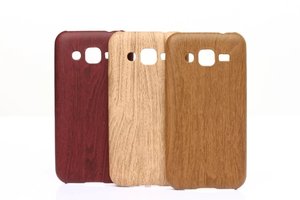 Vendedora caliente madera y PU celular caso mado sauve ligero retro para Samsung Galaxy J1 J2 - Product Image 1