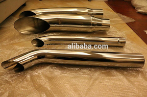 क्रोम पाइप ट्रैक्टर उच्च गुणवत्ता रवशामक, क्रोम पाइप ट्रैक्टर निकास मफलर/क्रोम निकास ट्रैक्टर - Product Image 3