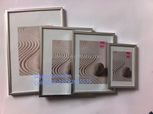 Sinh Thái Thân Thiện Với Kim Loại Mạ Bạc Nhựa PVC Khung Ảnh Giấy Chứng Nhận Khung Áp Phích Từ 10X15 Để 70X100 sơn Khung - Product Image 2