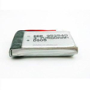 높은 방전 속도 25C 리튬 이온 리튬 이온 902540 리튬 폴리머 952540 750mah 3.7v lipo 배터리