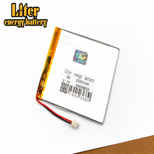 Plug 2.5-2 P 3595100 6000 mah 3.7 v lipo battery Rechargeable solar li ion polymer lithium battery with PCM - Product Image 5
