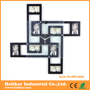 MDF Biên Tập Ảnh Khung Đồng Hồ Treo Tường Cho Trang Trí Tường Nhà - Product Image 3