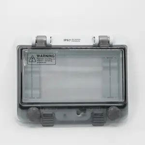 IP67 Transparent contact protection window hood, Distribution box monitor window box