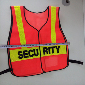 100% de tela de poliéster clase ANSI 2 guardia de seguridad chaleco reflectante chaleco de seguridad - Product Image 6