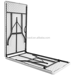 Mesas de pícnic plegables de plástico HDPE para exterior, económico, para jardín, 240CM - Product Image 3