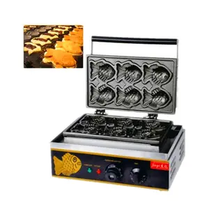 taiyaki grill fish shape cake machine