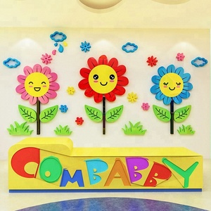 Adesivo Murale 3D Rimovibile Grande Fiore Viola in Acrilico per Decorazione Casa Fai-da-Te 763 - Product Image 3