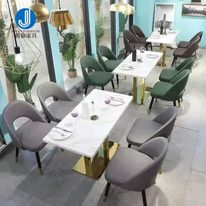Cafe tafel en stoelen set cafe tafel marmeren