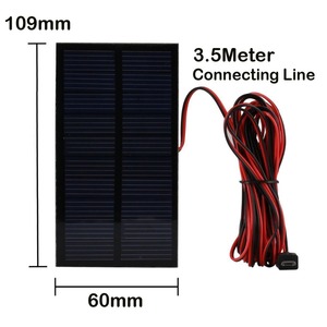 Lampadina <span class=keywords><strong>LED</strong></span> a Energia Solare, Lampada Solare Portatile, Faretto con Pannello Solare 3W <span class=keywords><strong>per</strong></span> Escursionismo, Campeggio, Tenda, Pesca - Product Image 3