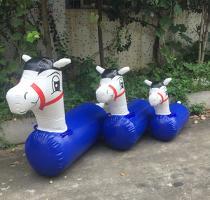 Venta caliente inflable caballo de carreras deby caballo con tamaño personalizado - Product Image 2