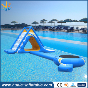 2016 mejor popular carrera de obstáculos de agua inflable para la venta - Product Image 1