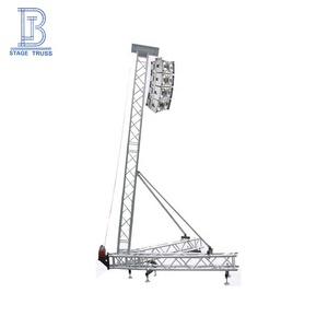 Alumínio alto-falante cabide treliça dj cabine solo suporte treliça sistema linha matriz camada treliça - Product Image 5