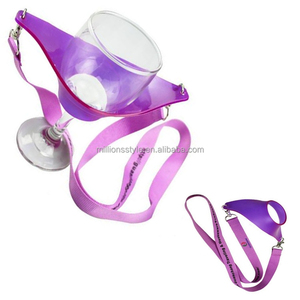 Nhà Máy Bán Trực Tiếp Chất Lượng Cao Wine Glass Chủ Vòng Cổ Dây Buộc - Product Image 2