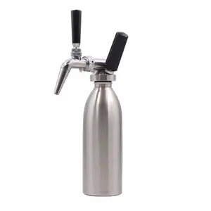 new single wall 1000ml mini ice cold nitro brew stainless steel coffee bottle