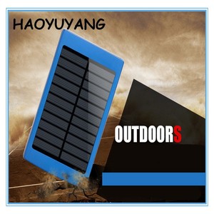 20000 mAh Solar Cargador de <span class=keywords><strong>Gadget</strong></span> Para Samsung Galaxy S6 Móvil Cargador Solar A Prueba de agua - Product Image 1
