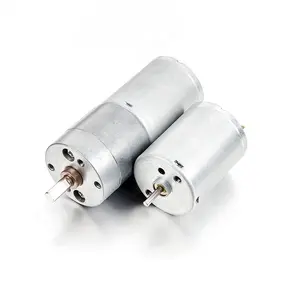 6V-24V Rf-370 BLDC/Brushed 25 Mét Micro Gear Box Mô-men Xoắn Cao DC Gear Motor GA25y370 Cho Giấy Tự Động Cuter