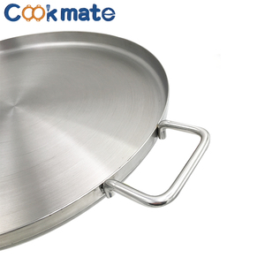 Zéro défaut qualité Supérieure Comals Ronde Antiadhésive 19 "À Fond Plat Sauté Extérieur Taco <span class=keywords><strong>Plancha</strong></span> - Product Image 4