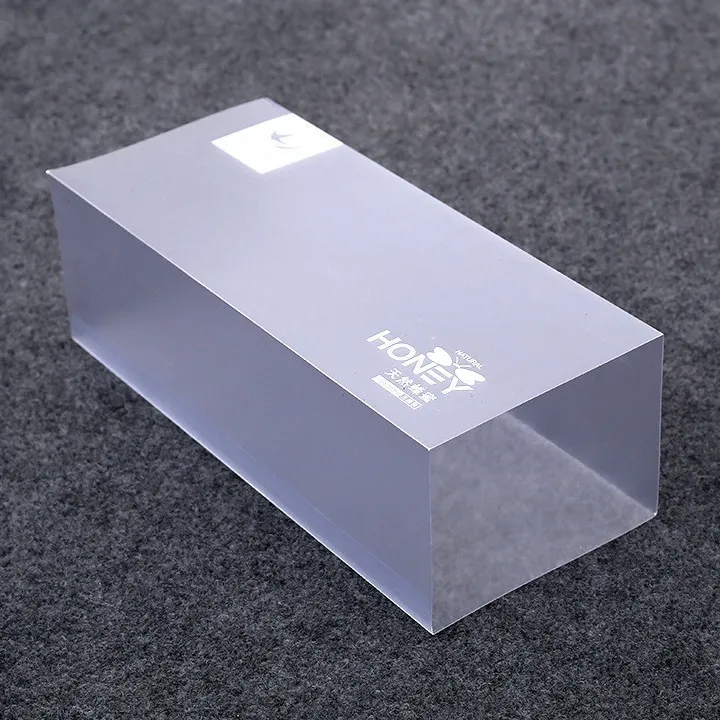사용자 정의 로고 인쇄 투명 슬리브 포장 OEM 투명 PVC 플라스틱 상자 슬리브 포장 도매