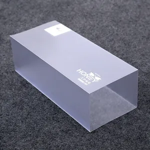 OEM transparent PVC plastic box sleeve packing wholesale custom logo printing clear sleeve packaging