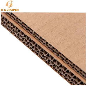 Moderate Price Double Sided White Corrugated Cardboard Roll or Sheet