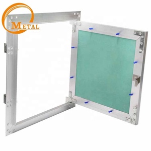 Push Lock <strong>Plasterboard</strong> Inlay Light Aluminum Drywall <strong>Access</strong> <strong>Panel</strong> - Product Image 2