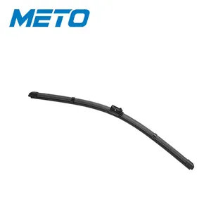 Universal wiper blade meto flex 100% natural rubber & spring steel for with 8 adaptors for 99% and cars support oem customized