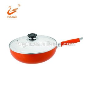 <span class=keywords><strong>Set</strong></span> di padella antiaderente <span class=keywords><strong>in</strong></span> alluminio con rivestimento <span class=keywords><strong>in</strong></span> granito forgiato di nuovo design con manico <span class=keywords><strong>in</strong></span> legno popolare - Product Image 6