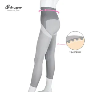 S-整形器无缝对接升降腿电气石点压缩紧身裤