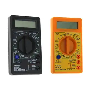 Gelsonlab HSPE-045 Mini Pocket Digital Multimeter AC/DC Volt Amp Ohm Diode hFE Continuity Tester Ammeter Voltmeter Ohmmeter