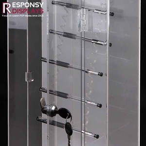 Acrylic tầng thường vụ hiển thị tủ với có thể khóa cửa cho kính mát bán lẻ Showcase sang Trọng Quang cửa hàng tổ chức - Product Image 3