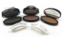 Outils de façonnage des sourcils magique sourcil timbre pochoir à sourcils étanche timbre poudre pour le maquillage