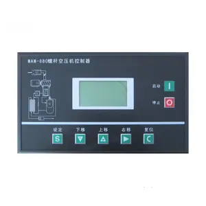 Air Compressor Parts MAM 880 PLC Controller Panel with Wiring Diagram