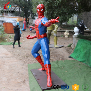 Personaje de la película de dibujos animados héroe estatua de fibra de vidrio de la figura - Product Image 6