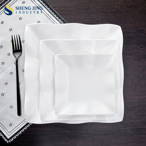 Estilo italiano Moderno Cuadrado de Placa Plana Plato de Comida Mexicana de Lujo Vajilla De <span class=keywords><strong>Cerámica</strong></span> - Product Image 1