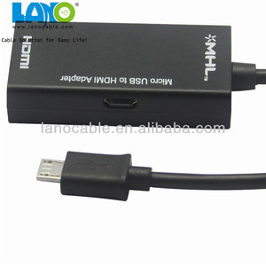 Venta al por mayor y popular <span class=keywords><strong>micro</strong></span> <span class=keywords><strong>usb</strong></span> <span class=keywords><strong>a</strong></span> mhi/<span class=keywords><strong>convertidor</strong></span> <span class=keywords><strong>hdmi</strong></span> adaptador para el teléfono - Product Image 1