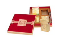 Singapour mooncake emballage de boîte cadeau fournisseur