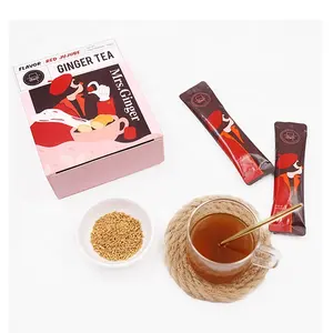 Çin kırmızı tarih zencefil çayı kristal en iyi satış zencefil çayı fabrika tarafından
