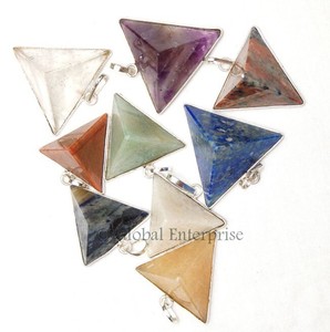 Péndulo de Cristal Dodecaedro Feng Shui con Chakra, Gema de Ágata Tallada con Arte Grabado Estilo Amor y Mundo Coleccionable - Product Image 5