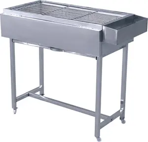 Panggangan BBQ Arang Portabel Luar Ruangan Stainless Steel Kualitas Tinggi UNTUK RESTORAN