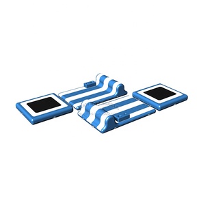 Water Air mattress swimming pool toy inflatable relaxed floating water bed jumping flat inflatable rafts inflatable s - Product Image 1