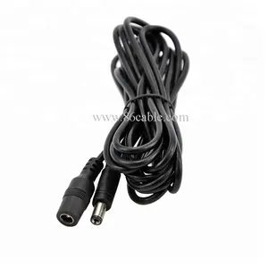 Çin DC güç kablosu 5525 5521 2 çekirdekli bakır kablo ve PVC yalıtım malzemesi - Product Image 1