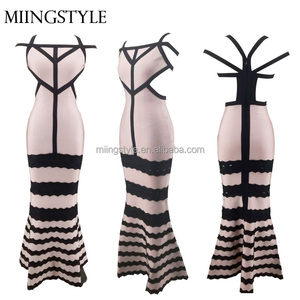 2017 mujer bodycon cóctel formal Guangzhou sexy del vendaje del vestido de noche largo - Product Image 1