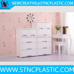 Rotin <span class=keywords><strong>Tour</strong></span> En <span class=keywords><strong>Plastique</strong></span> Bac De <span class=keywords><strong>Rangement</strong></span> Organiser Pack Maison Armoire Tiroir Large - Product Image 3