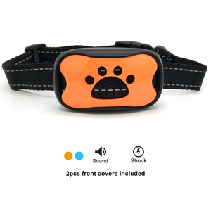 Ajuste <span class=keywords><strong>todas</strong></span> <span class=keywords><strong>las</strong></span> <span class=keywords><strong>razas</strong></span> naranja collar <span class=keywords><strong>de</strong></span> entrenamiento con pilas antiladridos collar del choque - Product Image 1
