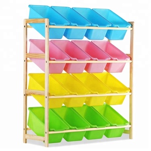 En İyi Seçim Ürünler Oyuncak Bin Organizatör Çocuklar Saklama Kutusu Playroom Yatak Raf Çekmece - Product Image 5